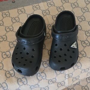 CROCS Black Kids Sandals
